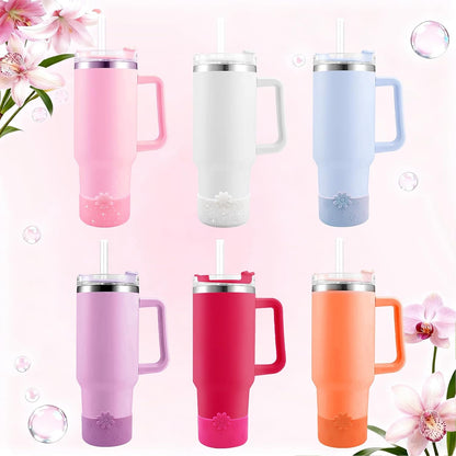 Flower Protective Silicone Boot for Stanley Cup 30/40 OZ