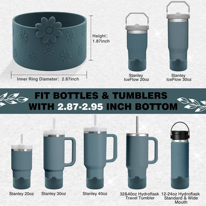 Flower Protective Silicone Boot for Stanley Cup 30/40 OZ