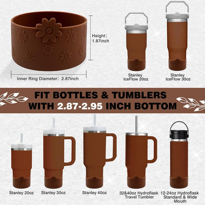 Flower Protective Silicone Boot for Stanley Cup 30/40 OZ
