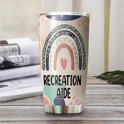 Let All You Do Be Done In Love Postal Clerk Tumbler Stainless Steel 20oz, Office Gifts Women Men Work Friends Coworker, Driking Coffee Cup For Birthday Christmas - Colors H