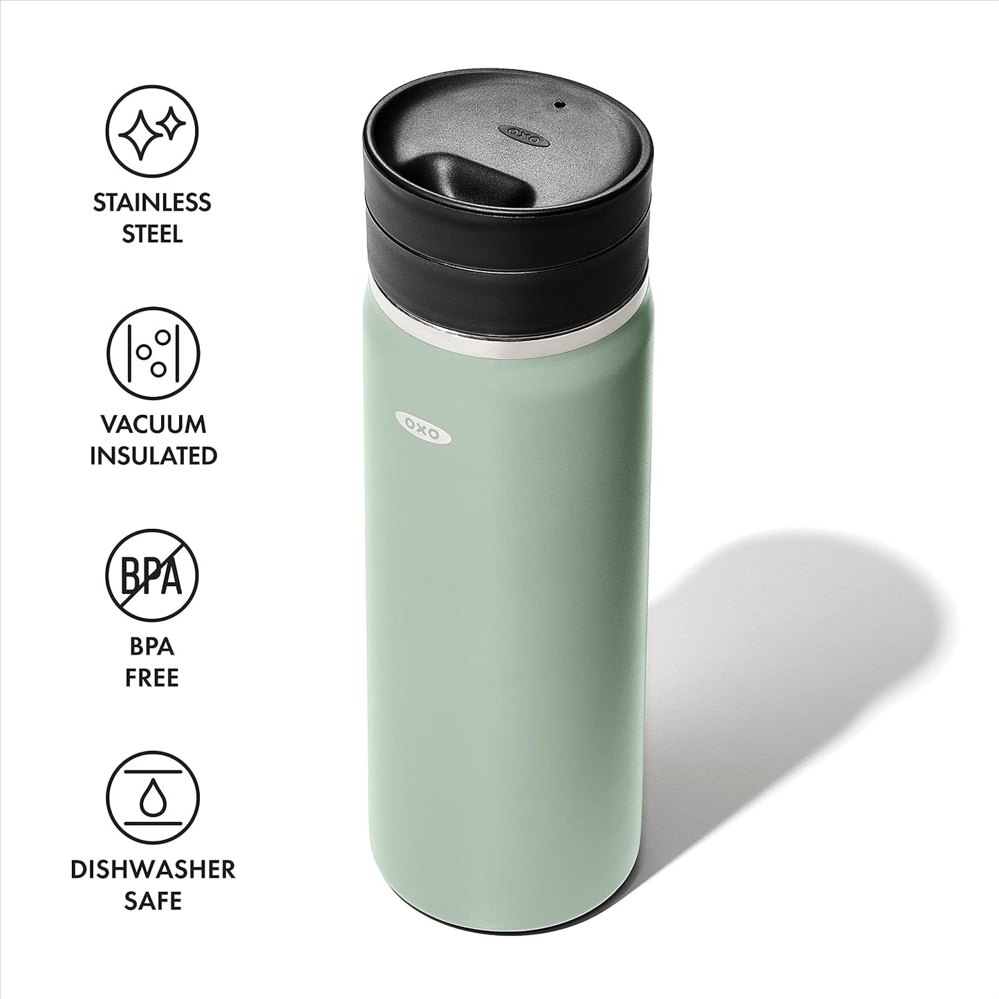 Good Grips 16oz Travel Coffee Mug With Leakproof SimplyClean™ Lid - Jade