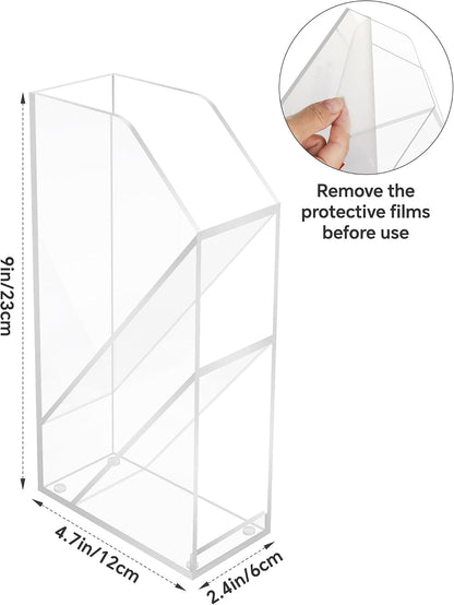 Straw Holder for Cabinet Door, Dual Rack Cap Organizer, Clear