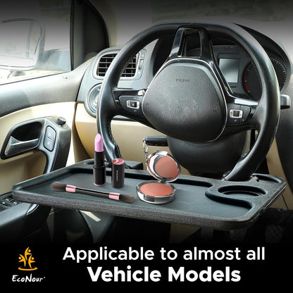 2 in 1 Car Steering Wheel Desk | Car Tray for Laptop