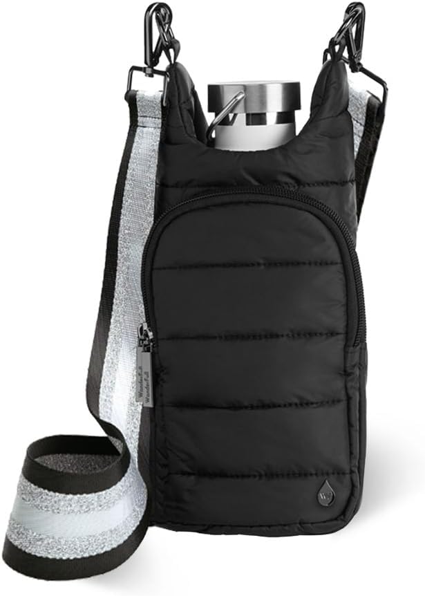Original HydroBag Crossbody Water Bottle Holder with Phone Pocket, Fits Water Bottles up to 32 oz - Colors A