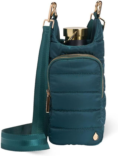Original HydroBag Crossbody Water Bottle Holder with Phone Pocket, Fits Water Bottles up to 32 oz - Colors A