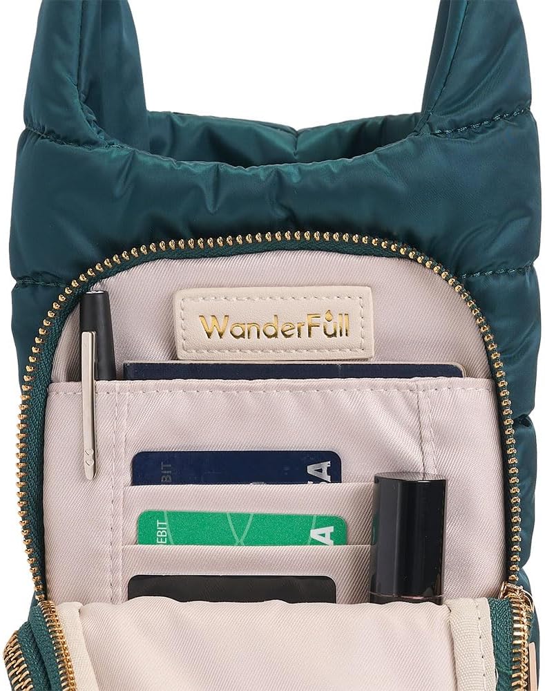 Original HydroBag Crossbody Water Bottle Holder with Phone Pocket, Fits Water Bottles up to 32 oz - Colors A