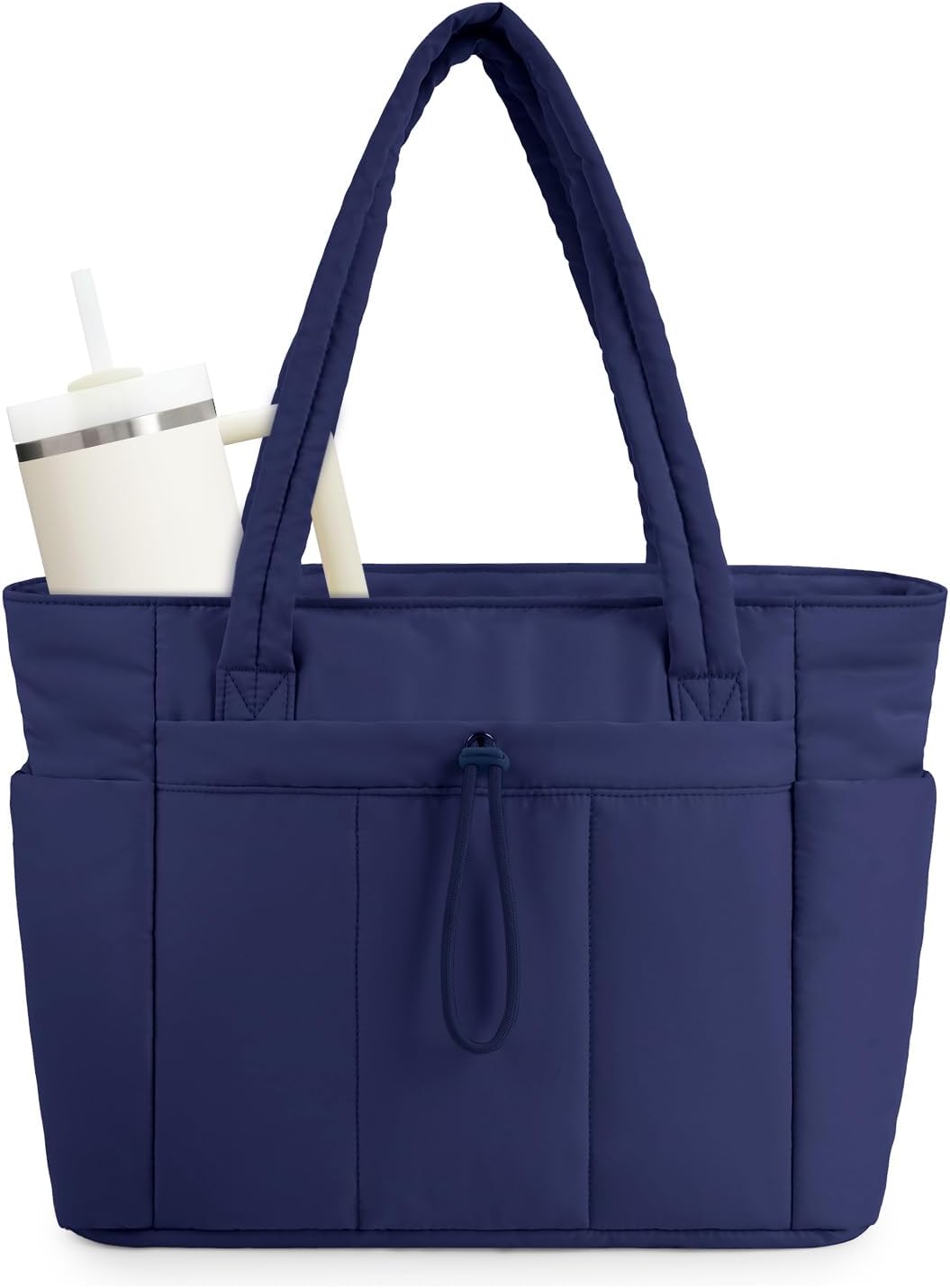 Tote Bag for Women, Puffy Handbags for Work, Travel, Nurse
