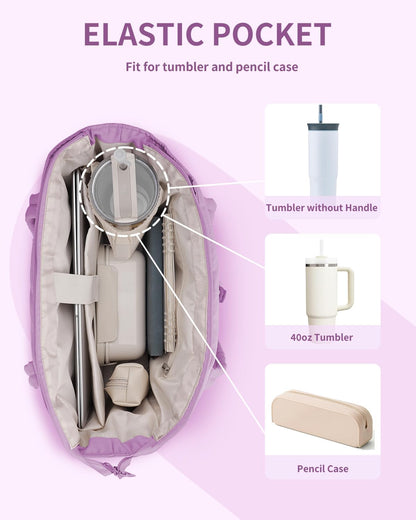 Tote Bag for Women, Puffy Handbags for Work, Travel, Nurse