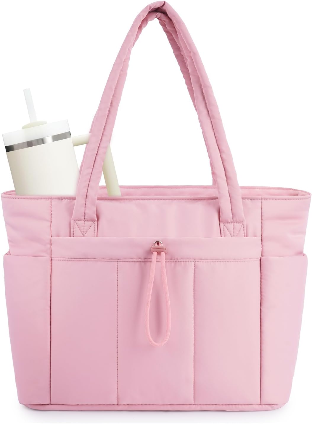 Tote Bag for Women, Puffy Handbags for Work, Travel, Nurse