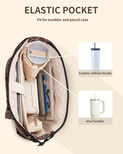 Tote Bag for Women, Puffy Handbags for Work, Travel, Nurse