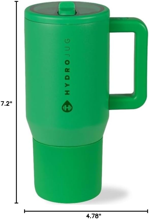 HydroJug Kids - 20 oz Insulated Kids Water Bottle with Flip Straw & Handle | Leak-Proof & Durable | Perfect for School, Sports, Lunch, Travel & Camp, Primrose