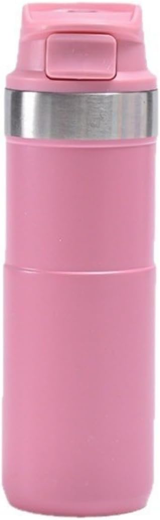 MAXFOREST16OZ Trigger Action Travel Mug - 500ml BPA Free Insulated Stainless Steel Coffee Tumbler, Leak-Proof Wide Mouth Design for Commuters, Sports & Outdoor Enthusiasts (Green)