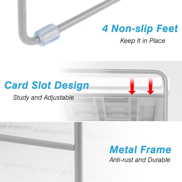 Cirhy Adjustable Water Bottle Organizer Holder for Cabinet, 3-Tier Expandable Water Bottle Storage Rack for Tumblers, Travel Mugs, and Cups – Kitchen Pantry Organization and Storage for Stanley Cups