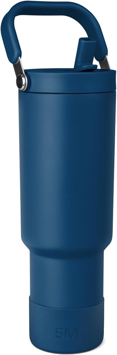 Simple Modern Trek Pivot | 40oz Flip Straw Tumbler with Handle | Water Bottle & Boot | Interchangeable Straw & Chug Lids | Insulated Stainless Steel Jug | Gym Sports Outdoors | Forest - Colors B