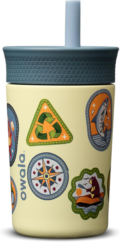 Tumbler Kids Plastic Water Bottle 15 oz Skate Park