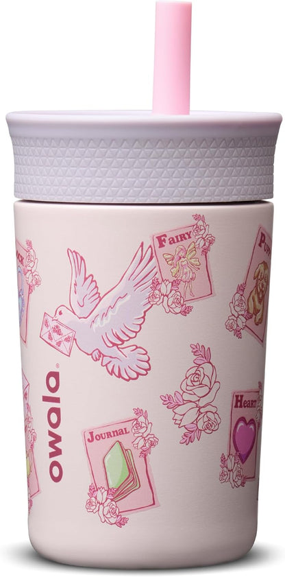 Tumbler Kids Plastic Water Bottle 15 oz Skate Park