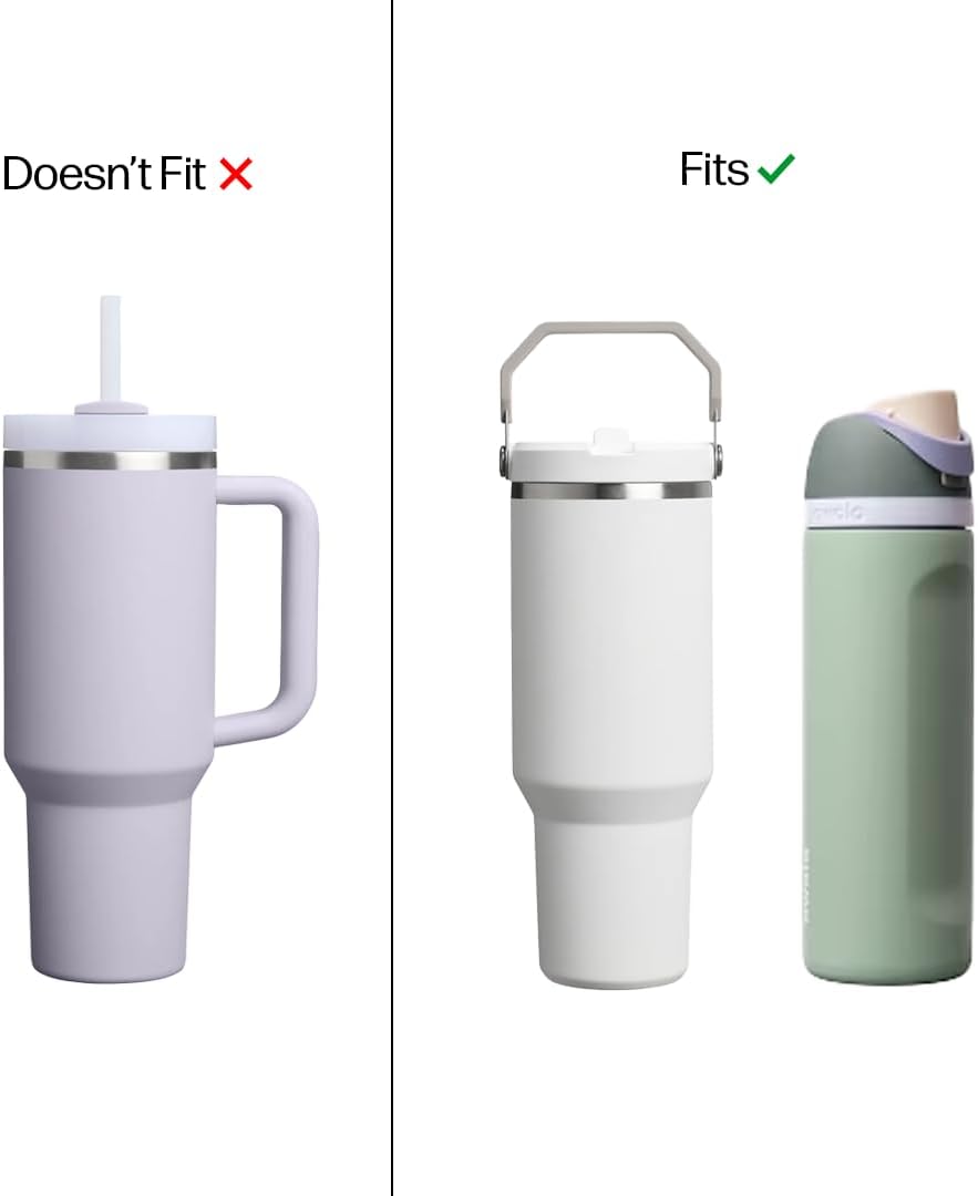 Thread Wallets Water Bottle Sling Crossbody Bag – Small Cross Body Sling with Pockets for Water Bottle, Cash, Phone & Keys
