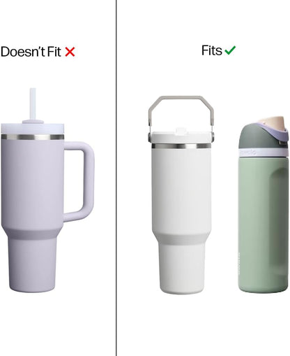 Thread Wallets Water Bottle Sling Crossbody Bag – Small Cross Body Sling with Pockets for Water Bottle, Cash, Phone & Keys