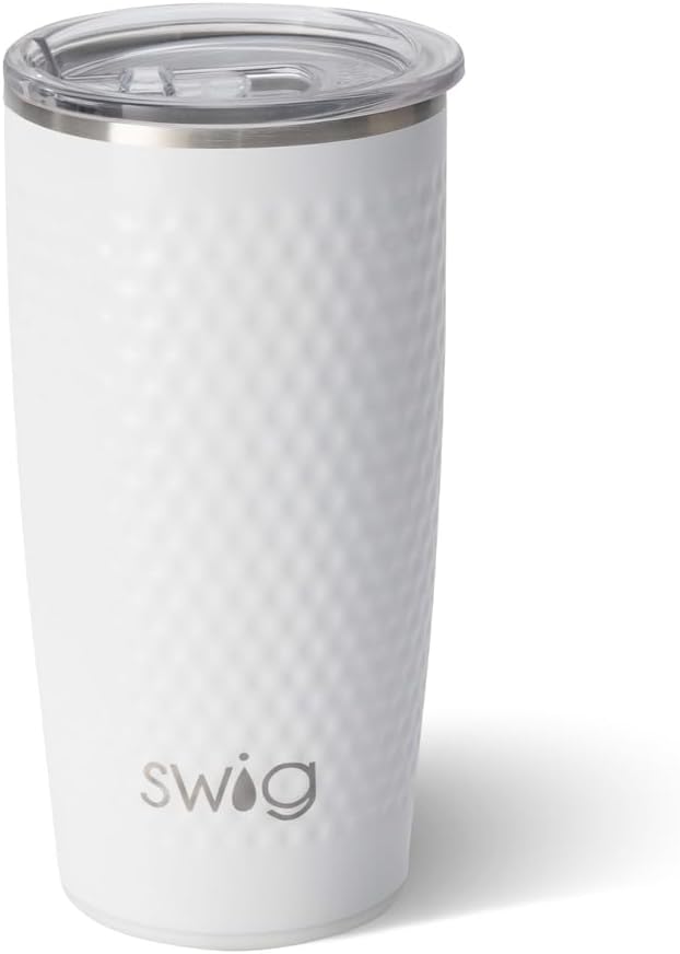 Swig Life 32oz Insulated Tumbler, Travel Coffee Tumbler with Lid, Cup Holder Friendly Travel Coffee Mug, Stainless Steel with Lid (Hayride)