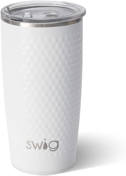 Swig Life 32oz Insulated Tumbler, Travel Coffee Tumbler with Lid, Cup Holder Friendly Travel Coffee Mug, Stainless Steel with Lid (Hayride)