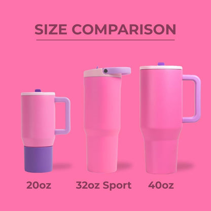HydroJug Sport - Stainless Steel Tumbler with Straw, Vacuum Insulated, 40oz Leakproof Water Bottle, Ergonomic Design, Reusable, Dishwasher Safe, Rubber Base, Durable for Gym or Outdoors, Sage