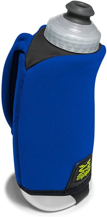 Amphipod Hydraform Ergo-Lite Handheld Water Bottle, BPA-Free Minimalist Insulated Hydration for Ultra-Running & Walking - Charcoal - 10.5 oz