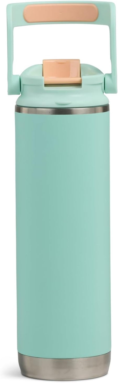 Igloo 20 oz Stainless Steel Tumbler | Sport Sipper Bottle | Thrift Pink