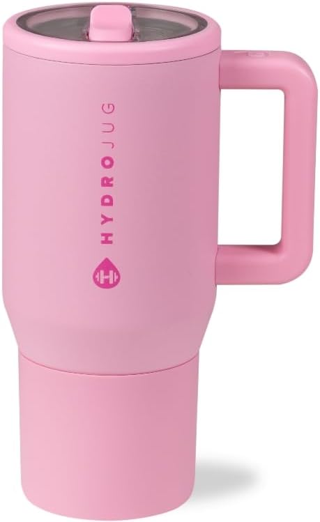 HydroJug Kids - 20 oz Insulated Kids Water Bottle with Flip Straw & Handle | Leak-Proof & Durable | Perfect for School, Sports, Lunch, Travel & Camp, Primrose