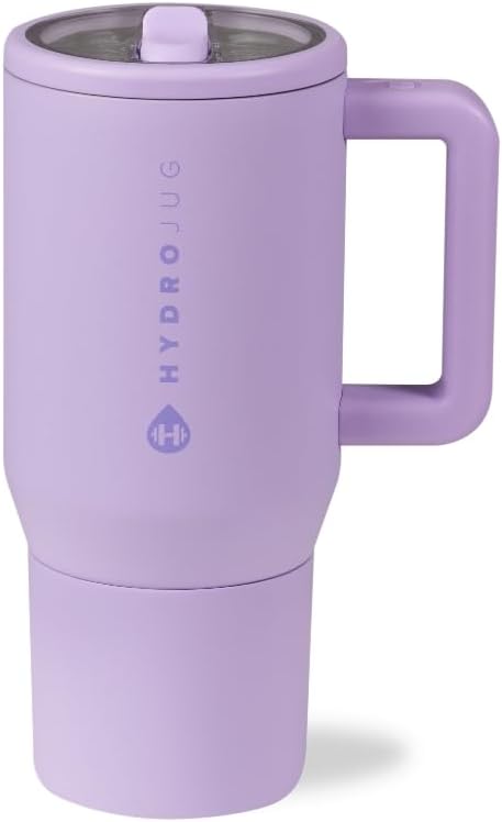 HydroJug Kids - 20 oz Insulated Kids Water Bottle with Flip Straw & Handle | Leak-Proof & Durable | Perfect for School, Sports, Lunch, Travel & Camp, Primrose