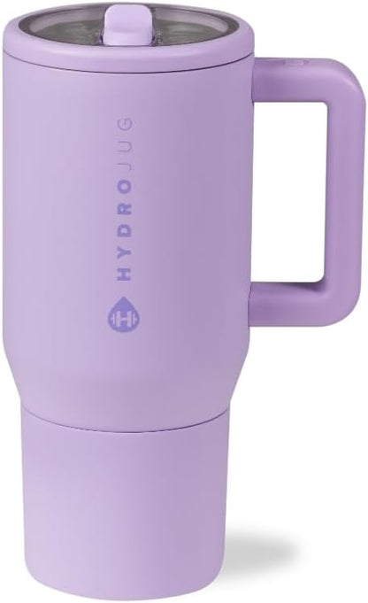HydroJug Kids - 20 oz Insulated Kids Water Bottle with Flip Straw & Handle | Leak-Proof & Durable | Perfect for School, Sports, Lunch, Travel & Camp, Primrose