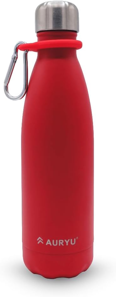 Best in Class Triple-Walled Insulated Stainless Steel Water Bottle, Keeps your Drinks Cold for up to 24 Hours and Hot for up to 12 Hours, Leak Proof, Make a Difference in the World, Black, 17oz