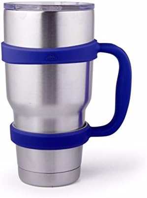 STRATA CUPS 30 oz Tumbler Handle - Available For 30 oz YETI Tumbler, OZARK TRAIL, Rambler Tumbler- BPA free (Black)