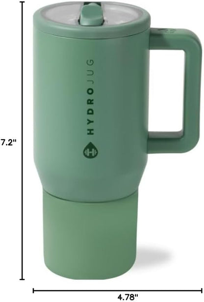 HydroJug Kids - 20 oz Insulated Kids Water Bottle with Flip Straw & Handle | Leak-Proof & Durable | Perfect for School, Sports, Lunch, Travel & Camp, Primrose