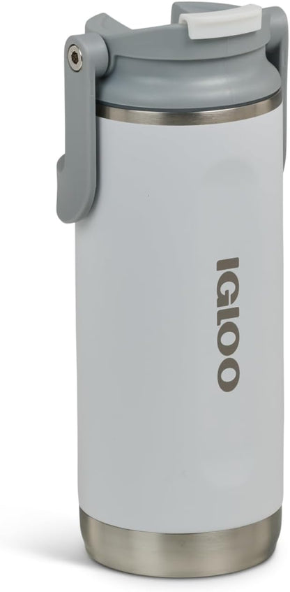 Igloo 20 oz Stainless Steel Tumbler | Sport Sipper Bottle | Thrift Pink