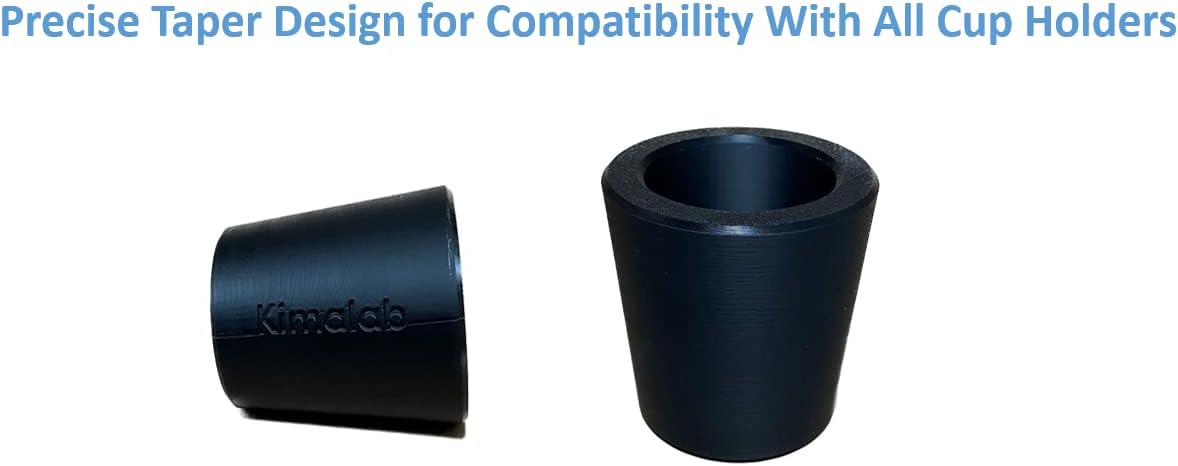 Slim Can Universal Cup Holder Adapter Slim Cup 8.4 oz / 12 oz can Holder Expander Car Cup Holder Fits Red Bull Celsius Energy Drink Michelob White Claw Truly Black (Single Holder)