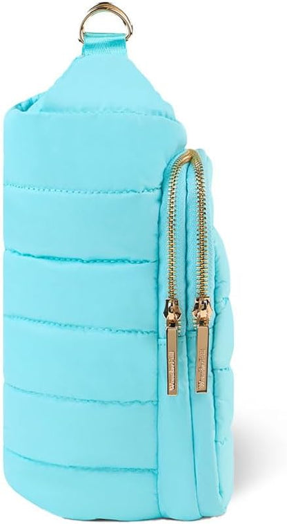 WanderFull Original HydroBag Fits Up to 32 oz Water Bottle Holder with Strap – Hands-Free Crossbody Water Bottle Carrier Bag with Phone Pocket - Colors A