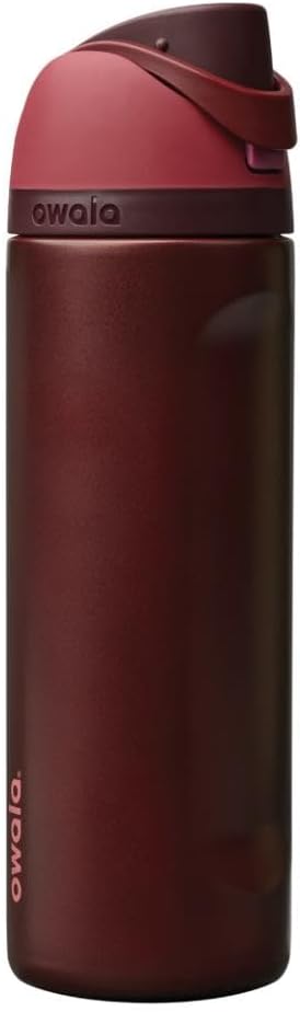 Owala FreeSip Insulated Stainless Steel Water Bottle with Straw, BPA-Free Sports Water Bottle, Great for Travel, 32 Oz, Denim