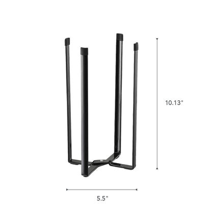 YAMAZAKI Home Tower Kitchen Multi Eco Stand - Multifunctional Plastic Bag Holder Bottle Dryer - Steel