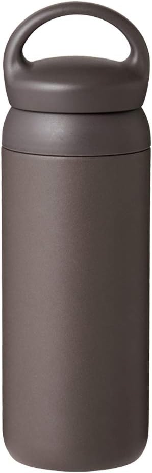 KINTO 21091 Day-off Tumbler, 16.9 fl oz (500 ml), White, Double Wall Vacuum Construction, Hot and Cold Insulation, Water Bottle