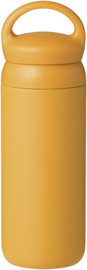 KINTO 21091 Day-off Tumbler, 16.9 fl oz (500 ml), White, Double Wall Vacuum Construction, Hot and Cold Insulation, Water Bottle