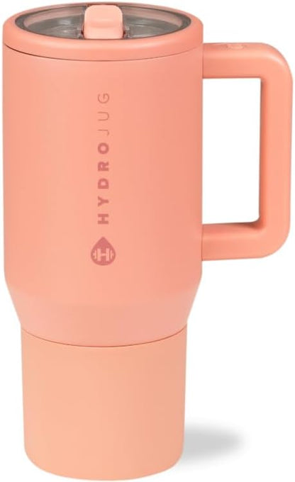 HydroJug Kids - 20 oz Insulated Kids Water Bottle with Flip Straw & Handle | Leak-Proof & Durable | Perfect for School, Sports, Lunch, Travel & Camp, Primrose