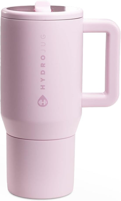 HydroJug Kids - 20 oz Insulated Kids Water Bottle with Flip Straw & Handle | Leak-Proof & Durable | Perfect for School, Sports, Lunch, Travel & Camp, Primrose