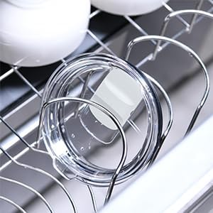 30 oz Tumbler Lid, Replacement Lids Compatible for YETI 30/32 oz Tumbler, 14 oz Mug and 35 oz Straw Mug, 2 Pack Travel Spill Proof Cup Lids Covers with Magnetic Slider Switch, BPA Free