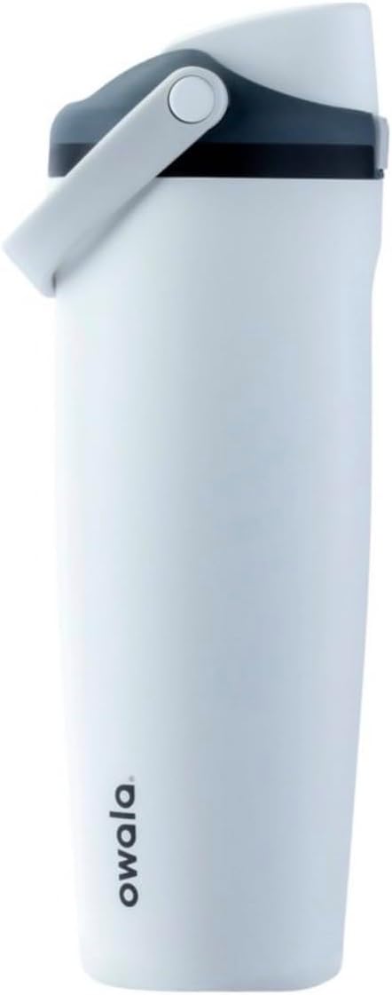 Owala FreeSip Sway Insulated Stainless Steel Water Bottle with Two-Way Spout, Built-In Straw and Bucket Handle, Made for Travel, School, and Sports, 30oz, BPA Free, Leak Proof, Daybreak