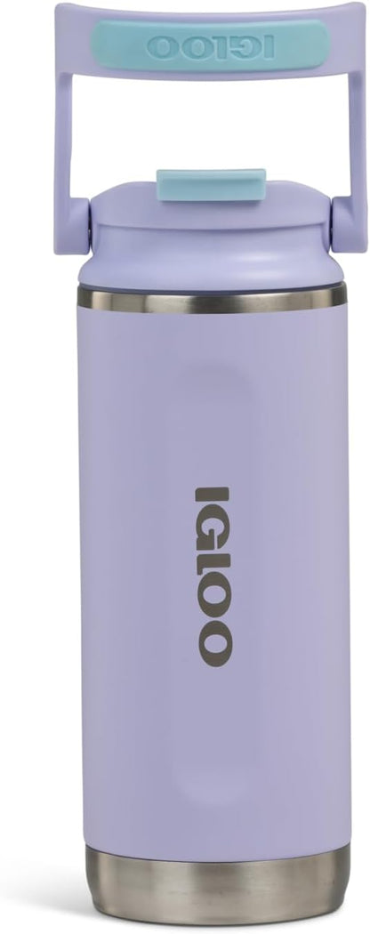 Igloo 20 oz Stainless Steel Tumbler | Sport Sipper Bottle | Thrift Pink