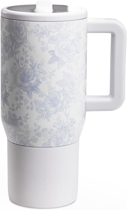 HydroJug Kids - 20 oz Insulated Kids Water Bottle with Flip Straw & Handle | Leak-Proof & Durable | Perfect for School, Sports, Lunch, Travel & Camp, Primrose
