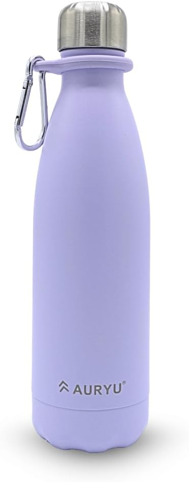 Best in Class Triple-Walled Insulated Stainless Steel Water Bottle, Keeps your Drinks Cold for up to 24 Hours and Hot for up to 12 Hours, Leak Proof, Make a Difference in the World, Black, 17oz