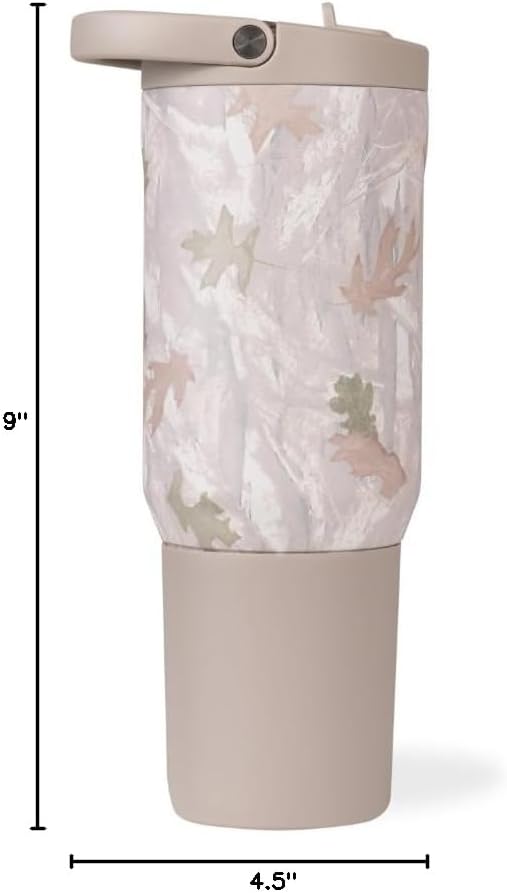 HydroJug Sport - Stainless Steel Tumbler with Straw, Vacuum Insulated, 40oz Leakproof Water Bottle, Ergonomic Design, Reusable, Dishwasher Safe, Rubber Base, Durable for Gym or Outdoors, Sage