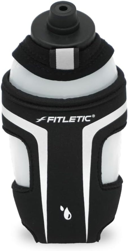 Fitletic HydraPocket Handheld Water Bottle Carrier (Black)