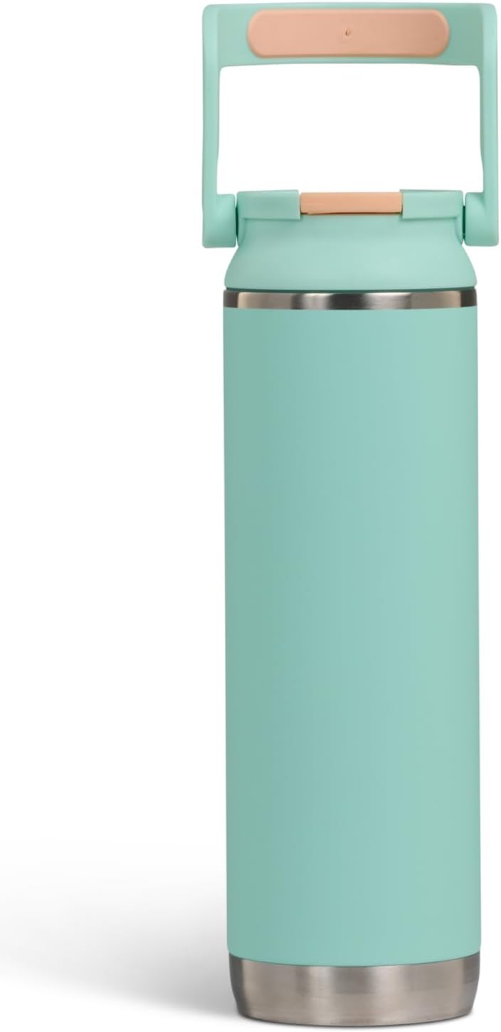 Igloo 20 oz Stainless Steel Tumbler | Sport Sipper Bottle | Thrift Pink